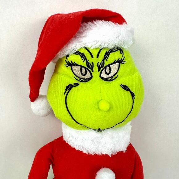 Christmas Grinch Soft Plush Doll Stuffed Toy Kids Christmas Gift 24'' - Picture 4 of 6